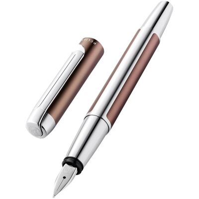 Pelikan Pura Mokka - Eleganckie Pióro Wieczne EF w Prezentowym Pudełku Pelikan Pura Mokka - Eleganckie Pióro Wieczne EF w Prezentowym Pudełku