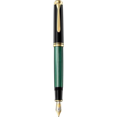 Pelikan Souverän M800 Black - green Pióro wieczne B Pelikan Souverän M800 Black - green Pióro wieczne B