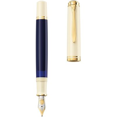 Pelikan Souverän M800 Pióro wieczne Cream Blue M Pelikan Souverän M800 Pióro wieczne Cream Blue M