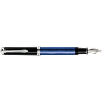 Pelikan Souverän M805 Pióro wieczne M Black-blue tłoczek Pelikan Souverän M805 Pióro wieczne M Black-blue tłoczek