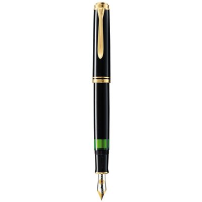 Pelikan Souverän - Pióro Wieczne Ef M400 Black Tłoczek Pelikan Souverän - Pióro Wieczne Ef M400 Black Tłoczek