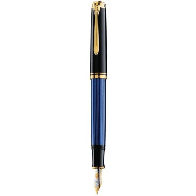 Pelikan Souverän - Pióro wieczne M400 EF Blue tłoczek Pelikan Souverän - Pióro wieczne M400 EF Blue tłoczek