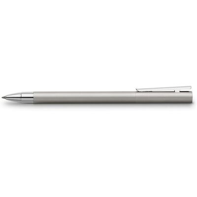 Pióro Kulkowe Faber-Castell Neo Slim Stalowe Matowe Pióro Kulkowe Faber-Castell Neo Slim Stalowe Matowe