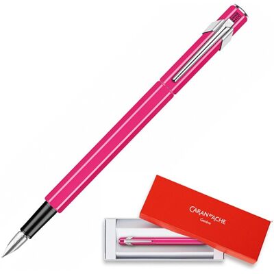 CARAN D'ACHE Pióro wieczne, 849 Fluo Line F, różowe CARAN D'ACHE Pióro wieczne, 849 Fluo Line F, różowe