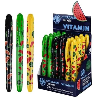 Inny producent Pióro wieczne Astrapen Vitamin zestaw 24 sztuki Inny producent Pióro wieczne Astrapen Vitamin zestaw 24 sztuki