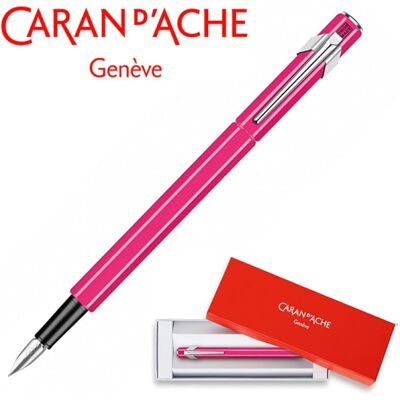 PIÓRO WIECZNE CARAN D'ACHE 849 FLUO LINE, B, RÓŻOWE PIÓRO WIECZNE CARAN D'ACHE 849 FLUO LINE, B, RÓŻOWE