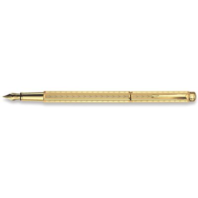 Pióro Wieczne Caran d'Ache Ecridor Chevron Gold F Pióro Wieczne Caran d'Ache Ecridor Chevron Gold F