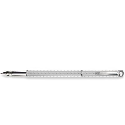 Pióro Wieczne Caran d'Ache Ecridor Chevron Palladium F Pióro Wieczne Caran d'Ache Ecridor Chevron Palladium F