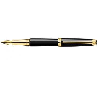 PIÓRO WIECZNE CARAN D'ACHE LEMAN CZARNY HEBAN GT, ELEGANCKI, KLASYCZNY PREZENT PIÓRO WIECZNE CARAN D'ACHE LEMAN CZARNY HEBAN GT, ELEGANCKI, KLASYCZNY PREZENT