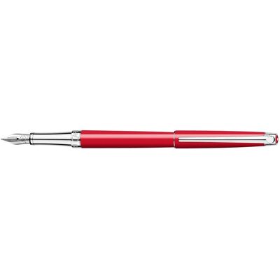 PIÓRO WIECZNE CARAN D'ACHE LEMAN SLIM SCARLET RED CT, PIĘKNY ELEGANCKI PREZENT DLA KOBIETY PIÓRO WIECZNE CARAN D'ACHE LEMAN SLIM SCARLET RED CT, PIĘKNY ELEGANCKI PREZENT DLA KOBIETY