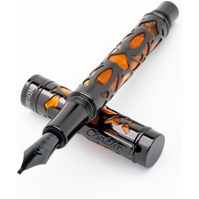 PIÓRO WIECZNE CONKLIN ENDURA DECO CREST, ORANGE METAL PIÓRO WIECZNE CONKLIN ENDURA DECO CREST, ORANGE METAL