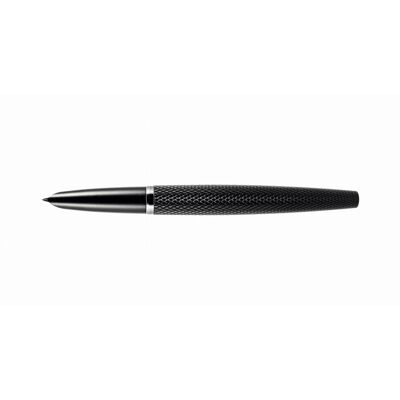 Pióro wieczne Diplomat Viper guilloche black F Pióro wieczne Diplomat Viper guilloche black F