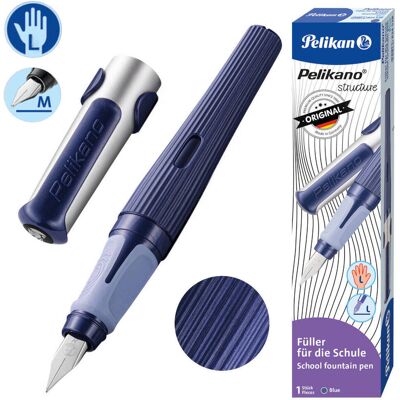 Pióro wieczne dla leworęcznych Pelikano Structure P480 Blue PELIKAN Pióro wieczne dla leworęcznych Pelikano Structure P480 Blue PELIKAN