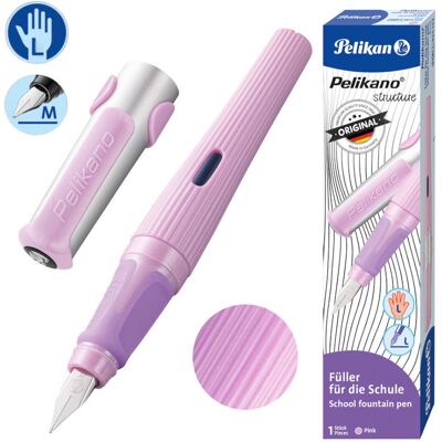 Pióro wieczne dla leworęcznych Pelikano Structure P480 Pink PELIKAN Pióro wieczne dla leworęcznych Pelikano Structure P480 Pink PELIKAN