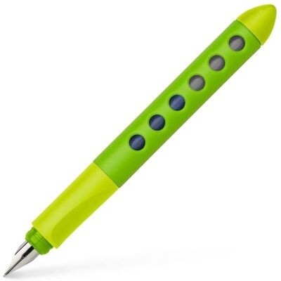 Faber-Castell Pióro wieczne dla leworęcznych, Scribolino, jasnozielone Faber-Castell Pióro wieczne dla leworęcznych, Scribolino, jasnozielone