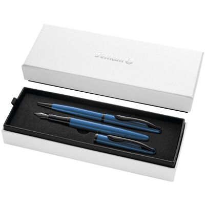 Herlitz Pióro Wieczne + długopis Jazz Noble Elegance Aqua Herlitz Pióro Wieczne + długopis Jazz Noble Elegance Aqua
