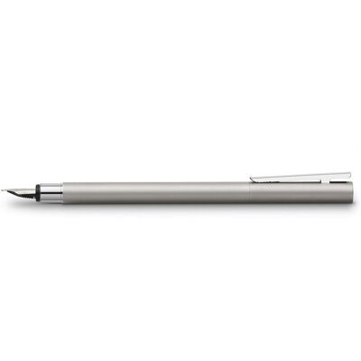 Pióro Wieczne Faber-Castell Neo Slim Stalowe Matowe M Pióro Wieczne Faber-Castell Neo Slim Stalowe Matowe M