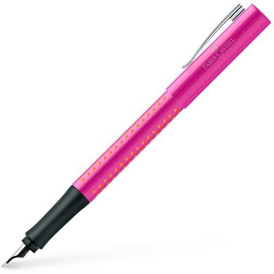 Faber-Castell Pióro wieczne, Grip 2010 M, różowe Faber-Castell Pióro wieczne, Grip 2010 M, różowe
