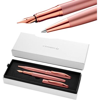 Herlitz Pióro Wieczne i Długopis, Pelikan, Jazz Noble Rose Herlitz Pióro Wieczne i Długopis, Pelikan, Jazz Noble Rose