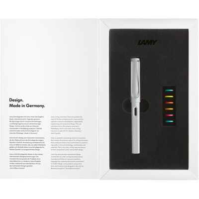 Pióro wieczne LAMY safari all white multicolor M Pióro wieczne LAMY safari all white multicolor M