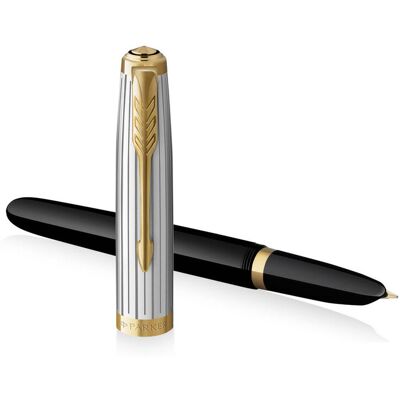 Pióro Wieczne Parker 51 Premium Czarne Gt M - 2169061 Pióro Wieczne Parker 51 Premium Czarne Gt M - 2169061