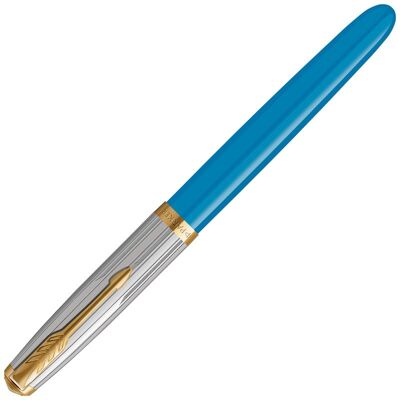 Pióro Wieczne Parker 51 Premium Turkusowe GT F - 2169078 Pióro Wieczne Parker 51 Premium Turkusowe GT F - 2169078