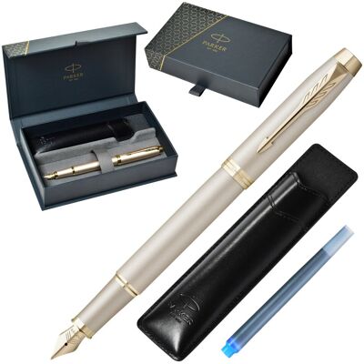 Pióro wieczne PARKER IM PROFESSIONALS CHAMPAGNE z etui Pióro wieczne PARKER IM PROFESSIONALS CHAMPAGNE z etui