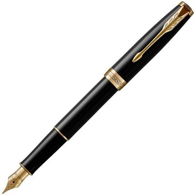 Pióro Wieczne Parker Sonnet Czarne Gt Z Grawerem Pióro Wieczne Parker Sonnet Czarne Gt Z Grawerem