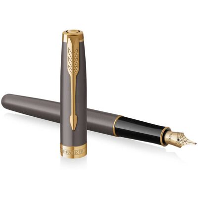 Pióro wieczne Parker Sonnet Grey Core GT F - 2213680 Pióro wieczne Parker Sonnet Grey Core GT F - 2213680