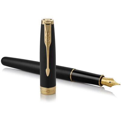 Pióro Wieczne Parker Sonnet Matte Black Gt (M) - 1931517 Pióro Wieczne Parker Sonnet Matte Black Gt (M) - 1931517