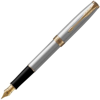 Pióro Wieczne Parker Sonnet Stalowy Gt Z Grawerem Pióro Wieczne Parker Sonnet Stalowy Gt Z Grawerem