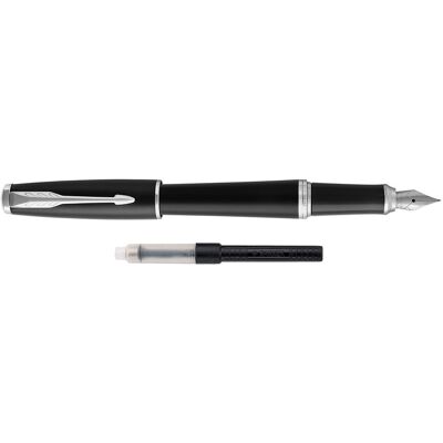 Pióro wieczne Parker Urban CORE MUTED BLACK CT + tłoczek Pióro wieczne Parker Urban CORE MUTED BLACK CT + tłoczek