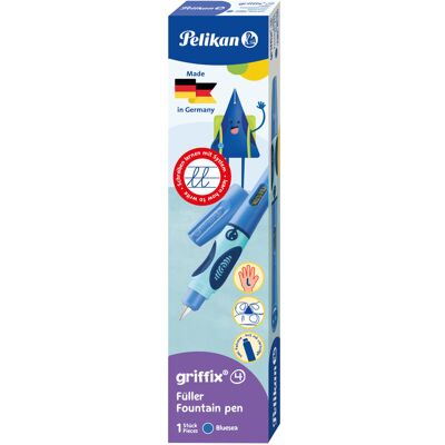 HAMELIN POLSKA 6 Pióro wieczne Pelikan Griffix dla leworęcznych Blue Sea +1 nabój HAMELIN POLSKA 6 Pióro wieczne Pelikan Griffix dla leworęcznych Blue Sea +1 nabój