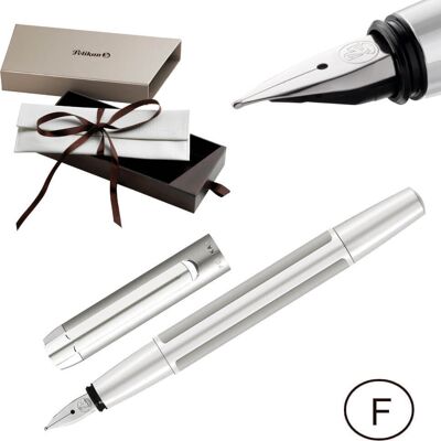Pióro wieczne PURA P40 F srebrne, Pelikan Pióro wieczne PURA P40 F srebrne, Pelikan