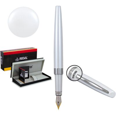 Pióro wieczne Regal RE88P z serii HYDE, perłowe Pióro wieczne Regal RE88P z serii HYDE, perłowe
