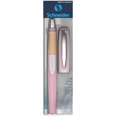 Pióro wieczne SCHNEIDER Ray, M, pud. plastikowe, różowo-białe Pióro wieczne SCHNEIDER Ray, M, pud. plastikowe, różowo-białe