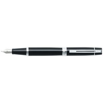 pióro wieczne sheaffer 300 (9312), czarne/chromowane pióro wieczne sheaffer 300 (9312), czarne/chromowane