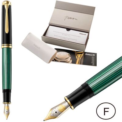 Pióro wieczne Souverän M600 F Black-Green na prezent premium FWI PELIKAN Pióro wieczne Souverän M600 F Black-Green na prezent premium FWI PELIKAN