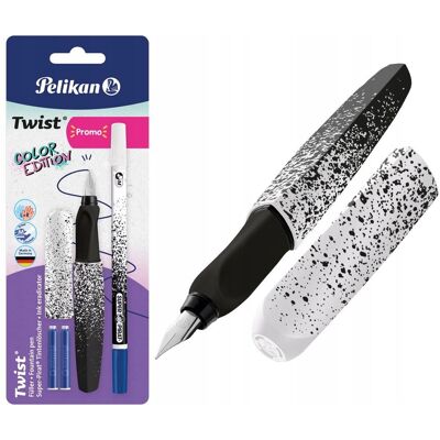Hamelin PIÓRO WIECZNE TWIST COLOR EDITION BLACK-WHITE NA NABOJE P+L +WYMAZYWACZ Hamelin PIÓRO WIECZNE TWIST COLOR EDITION BLACK-WHITE NA NABOJE P+L +WYMAZYWACZ