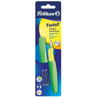 Pelikan Pióro Wieczne, Twist P457 M Neon Green Pelikan Pióro Wieczne, Twist P457 M Neon Green