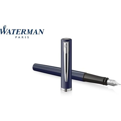 Pióro wieczne Waterman Impression niebieskie CT, stalówka F Elegancki Prezent Pióro wieczne Waterman Impression niebieskie CT, stalówka F Elegancki Prezent