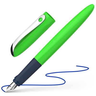 Schneider Pióro wieczne Wavy w pudełku z zawieszką zielone Schneider Pióro wieczne Wavy w pudełku z zawieszką zielone