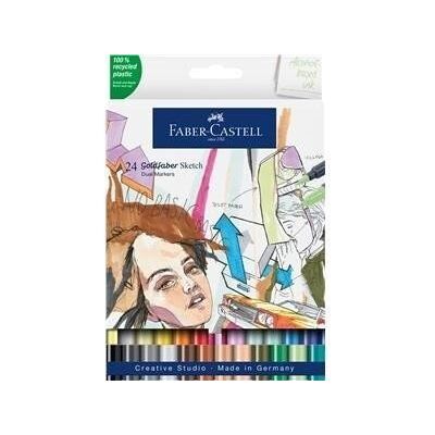 Inny producent Pisak dwustronny Goldfaber 24 kol. FABER CASTELL Inny producent Pisak dwustronny Goldfaber 24 kol. FABER CASTELL