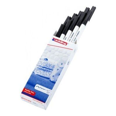 Pisak tekstylny e-4600 EDDING 1mm czarny 10szt Pisak tekstylny e-4600 EDDING 1mm czarny 10szt