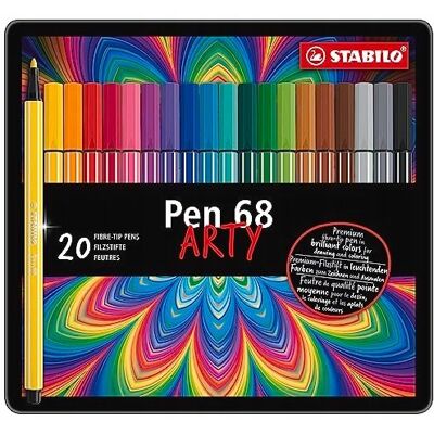 STABILO Pen 68 Wielokolorowy Marker - Materiały Artystyczne STABILO Pen 68 Wielokolorowy Marker - Materiały Artystyczne