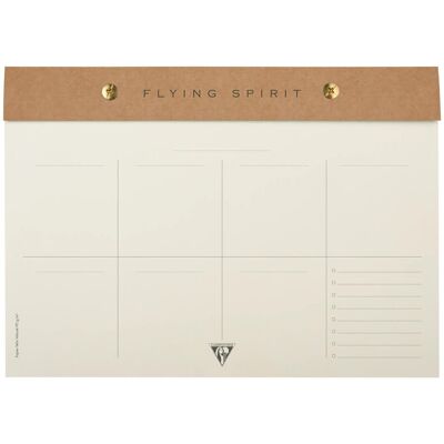 Planer Clairefontaine Flying Spirit brązowy Planer Clairefontaine Flying Spirit brązowy