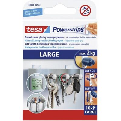Inny producent Plastry montażowe mocna Powerstrips Tesa (dwa opakowania) Inny producent Plastry montażowe mocna Powerstrips Tesa (dwa opakowania)