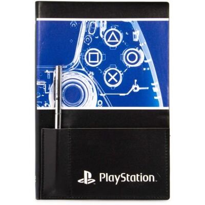 Pyramid Notes A5 Playstation Rentgen Kontroler z długopisem dla chłopca Pyramid Notes A5 Playstation Rentgen Kontroler z długopisem dla chłopca