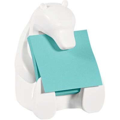 3M Podajnik Miś Polarny Do Karteczek Samoprzylepnych Post-It® Z-Notes + 90 Arktycznych Karteczek 76X76Mm 3M Podajnik Miś Polarny Do Karteczek Samoprzylepnych Post-It® Z-Notes + 90 Arktycznych Karteczek 76X76Mm
