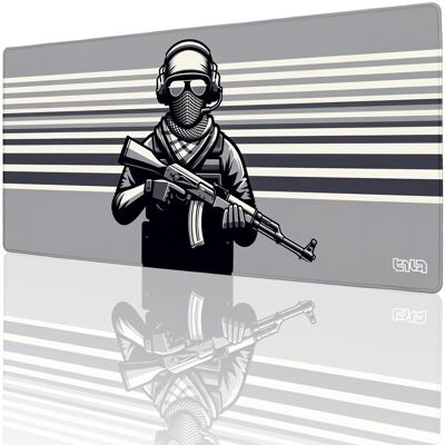 Podkładka Gamingowa De_terror 90x40 Tilt Duża Na Biurko Wodoodporna Podkładka Gamingowa De_terror 90x40 Tilt Duża Na Biurko Wodoodporna